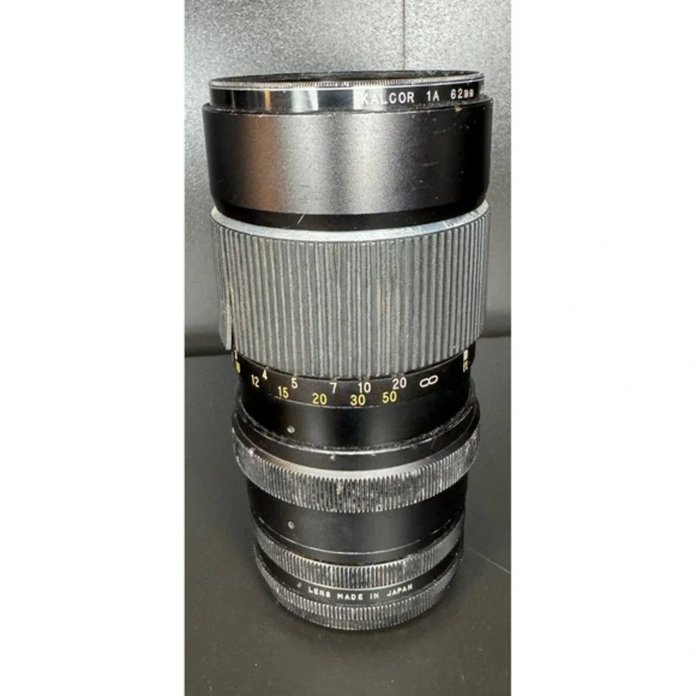 Vintage Bushnell Automatic 55-135mm 1:3.5 Camera Lens Japan *Untested*